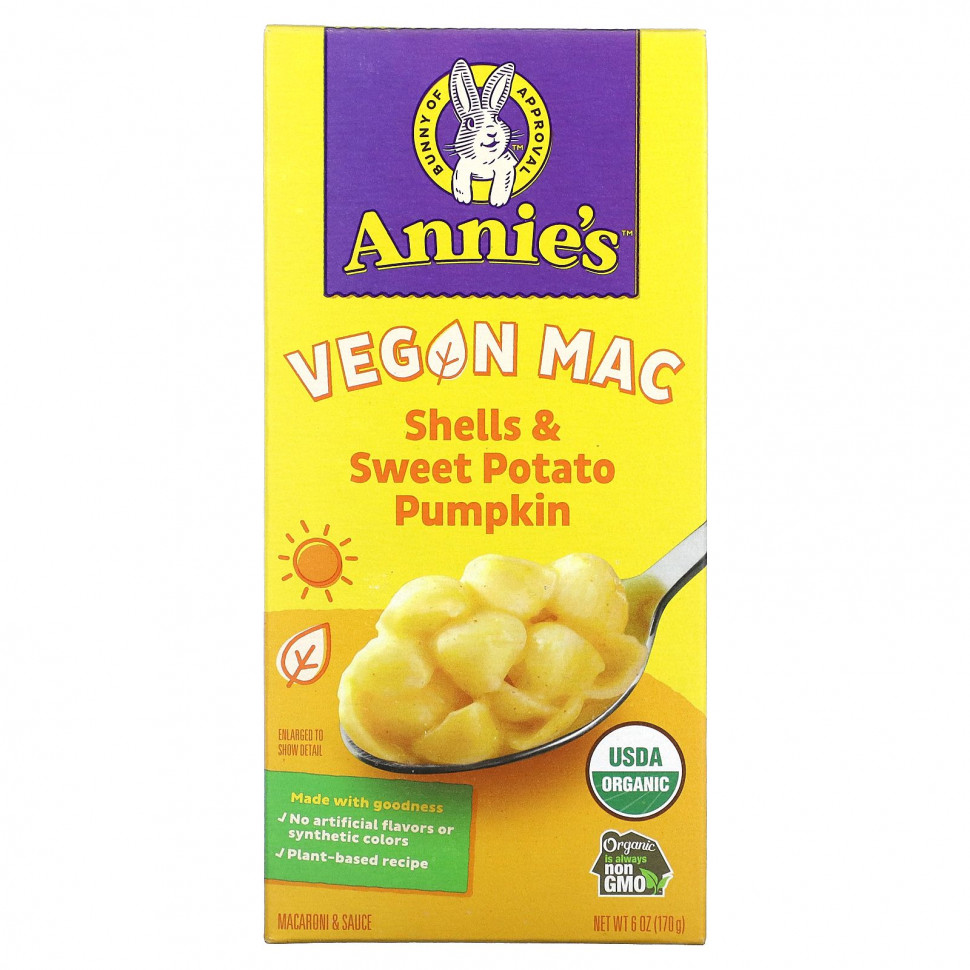 Annie's Homegrown, Vegan Mac,   , , 170  (6 )  1200