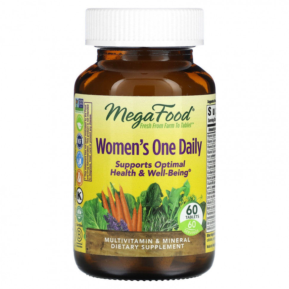 MegaFood, Women's One Daily, 60   6850