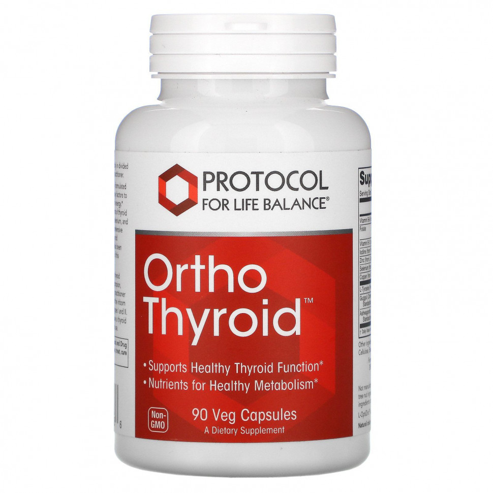 Protocol for Life Balance, Ortho Thyroid, 90    3040