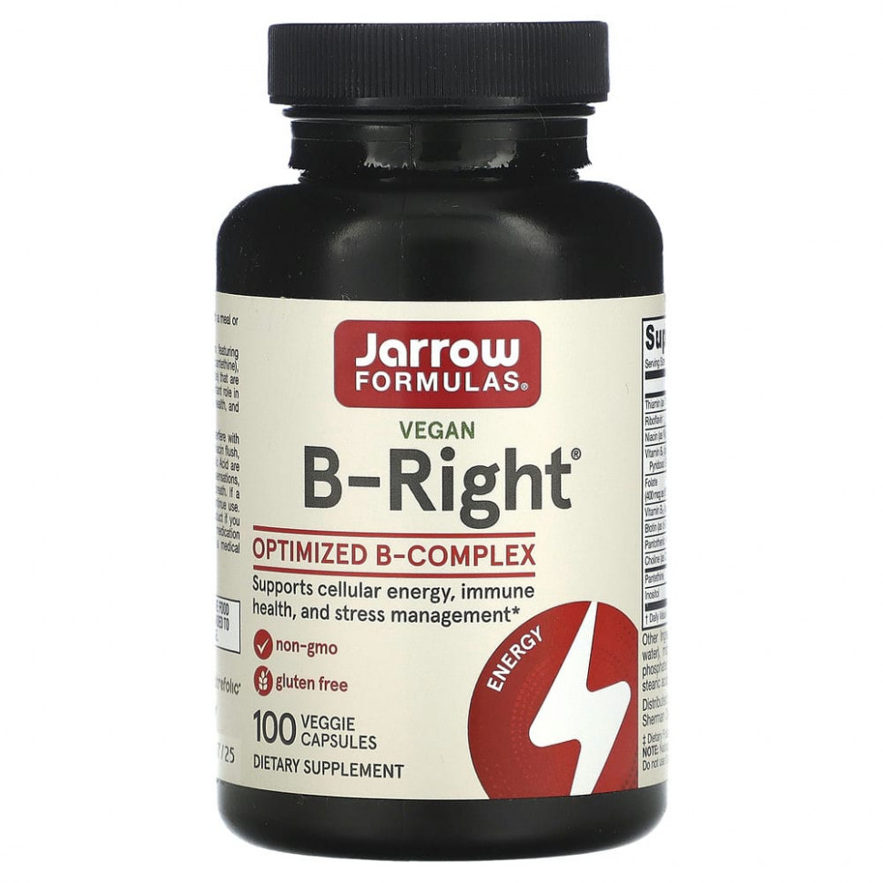 Jarrow Formulas, B-Right, 100    4700