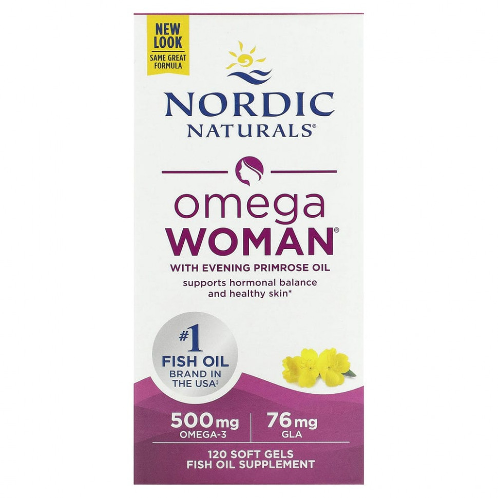 Nordic Naturals, Omega Woman,    , 120   5510