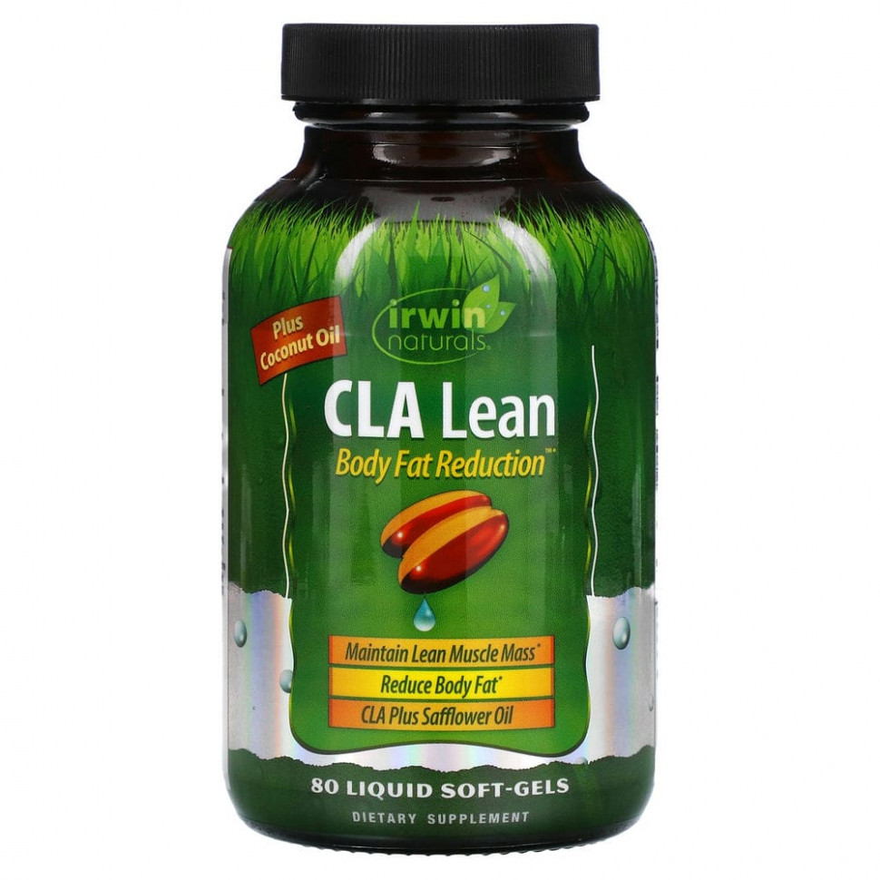 Irwin Naturals, C.L.A. Lean, Body Fat Reduction, 80       4780