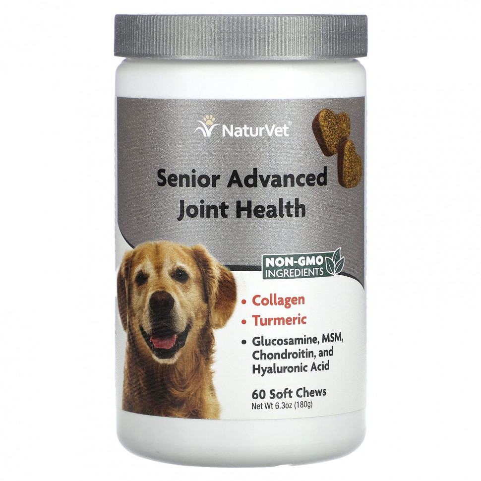 NaturVet, Senior Advanced Joint Health,  , 60  , 180  (6,3 )  3250