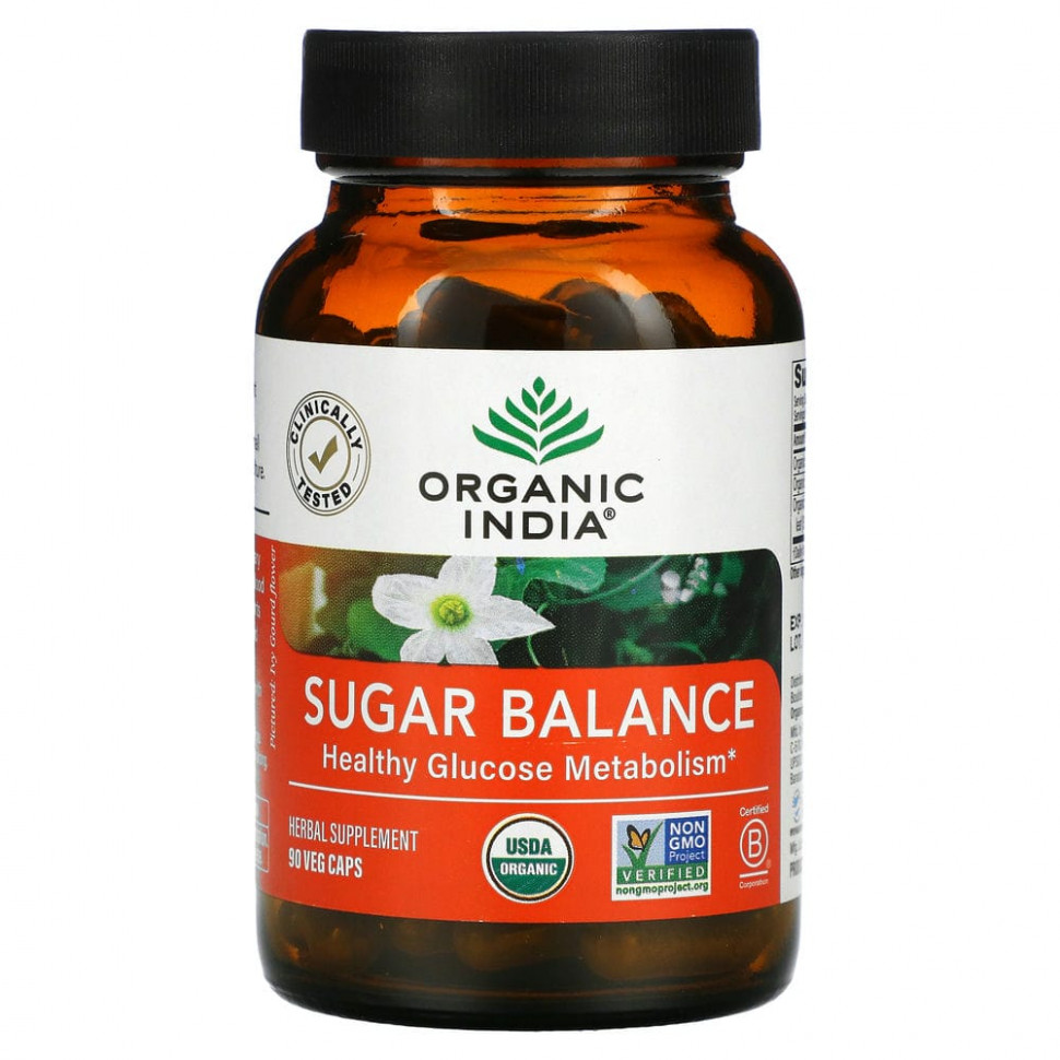 Organic India, Sugar Balance,   , 90    3710