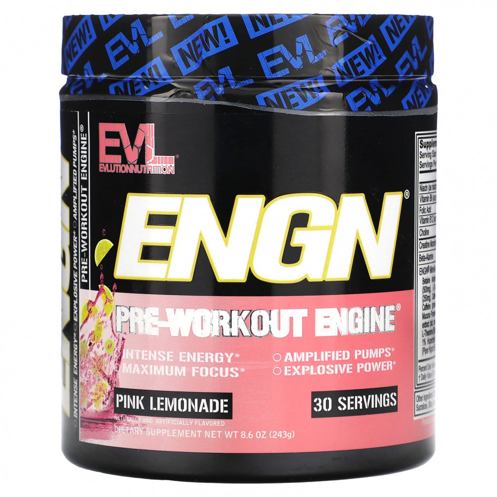 EVLution Nutrition, ENGN,  ,  , 243  (8,6 )  3310