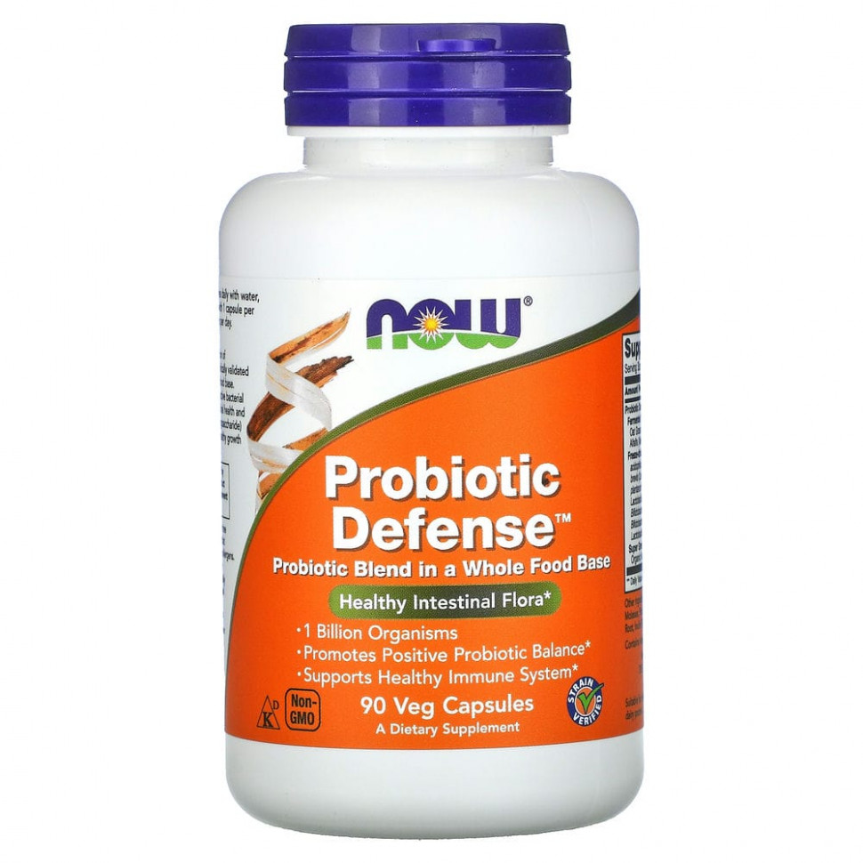 NOW Foods, Probiotic Defense, 90    3850