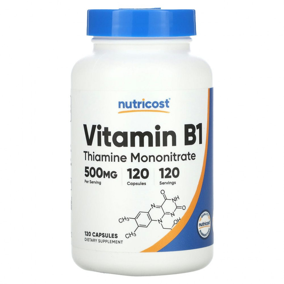  IHerb () Nutricost,  B1  , 500 , 120 , ,    2590 