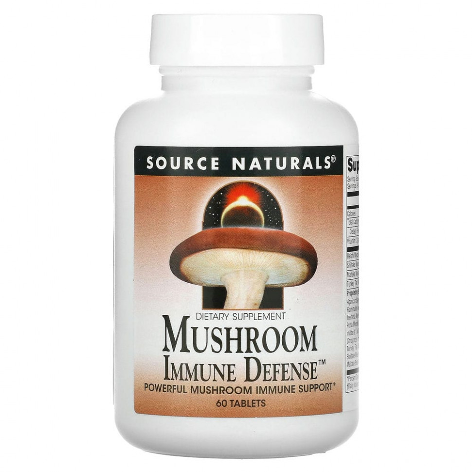 Source Naturals, Mushroom Immune Defense,   16 , 60   4250