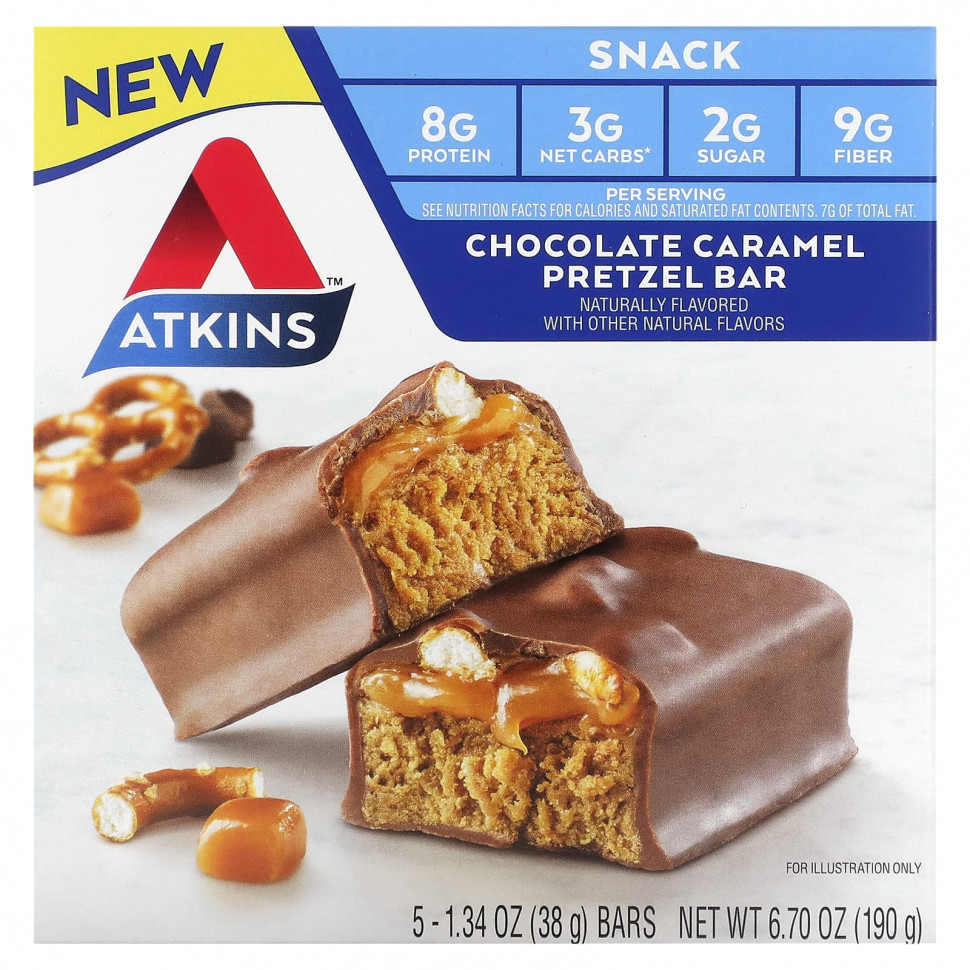 Atkins, Snack, - , 5   38  (1,34 )  1920