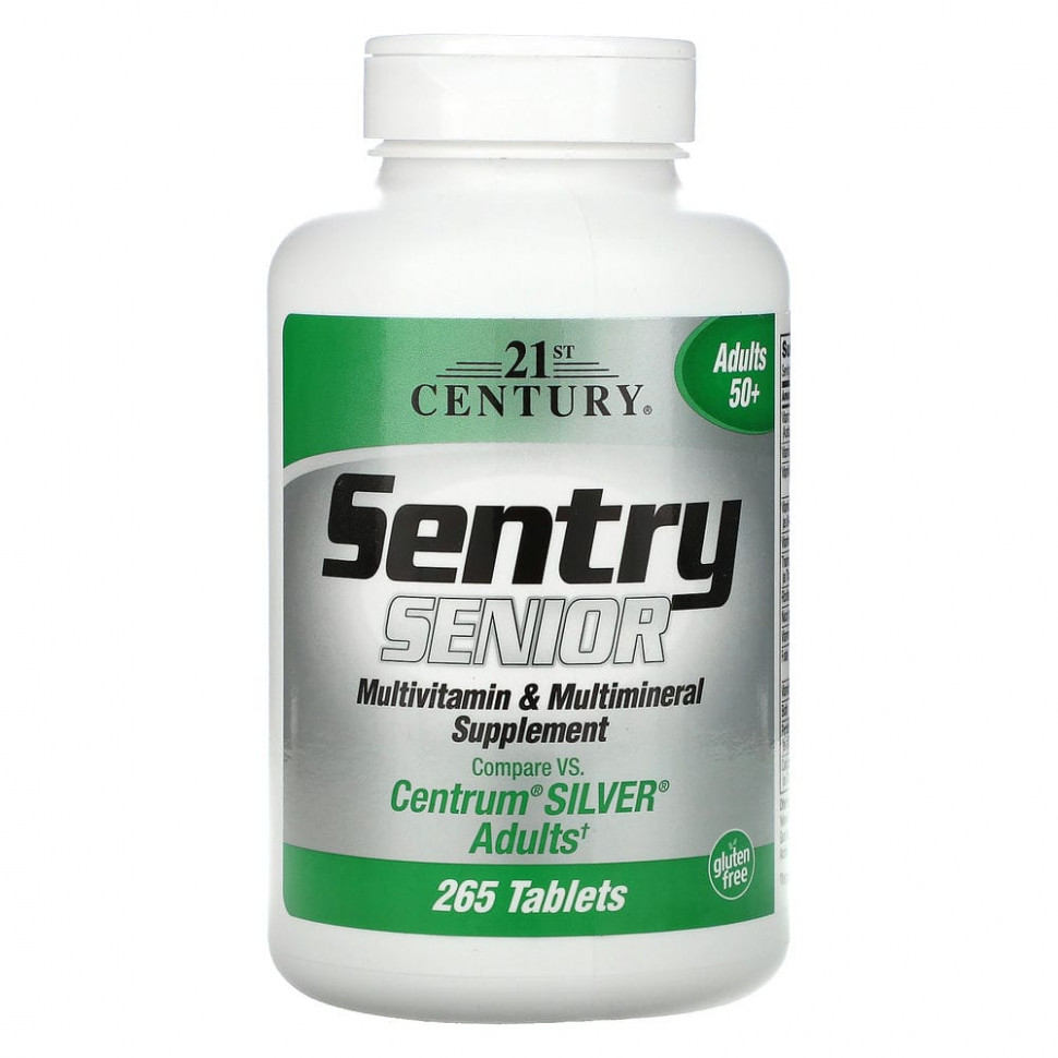  IHerb () 21st Century, Sentry Senior,    ,    50 , 265 , ,    2920 