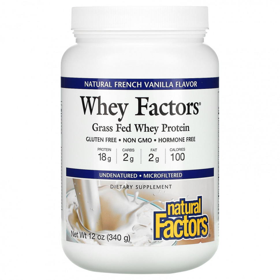 Natural Factors, Whey Factors,    ,   , 340  (12 )  4070