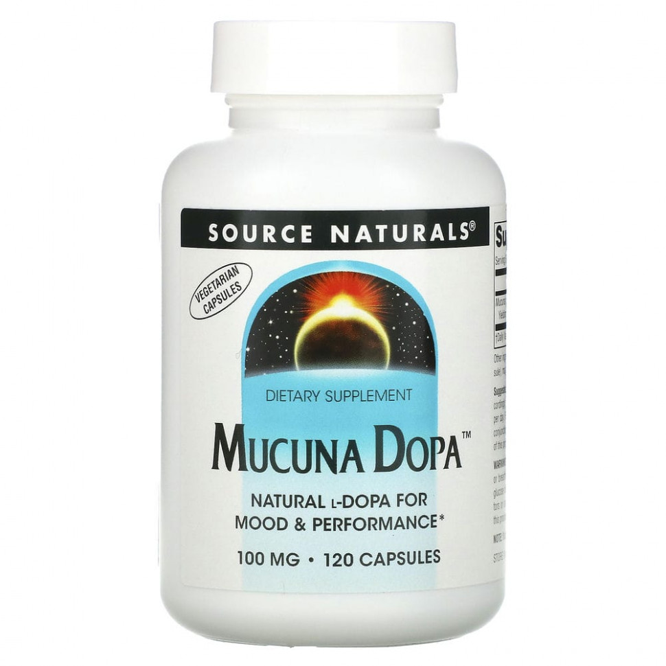 Source Naturals, Mucuna Dopa, 100 , 120   4000