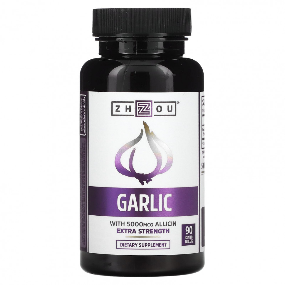 Zhou Nutrition, Garlic Extra Strength, 90 ,    2570