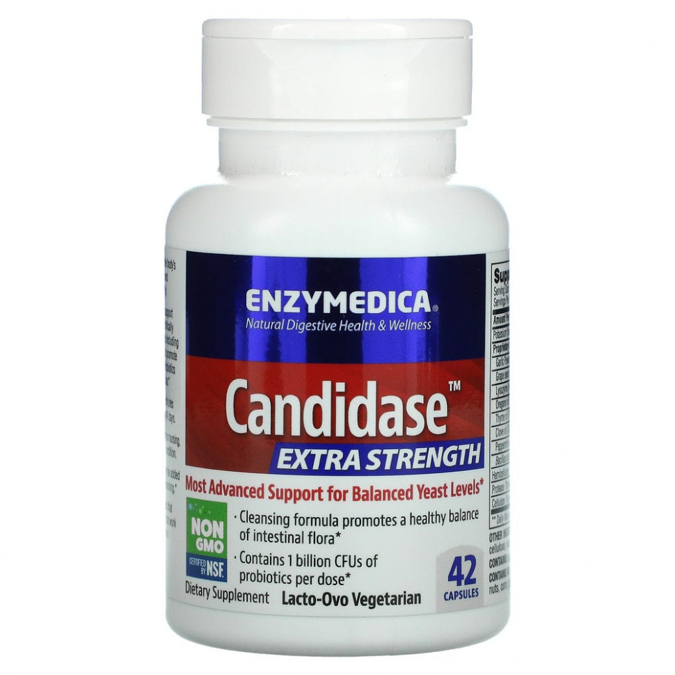 Enzymedica, Candidase, Extra Strength, 42   5770