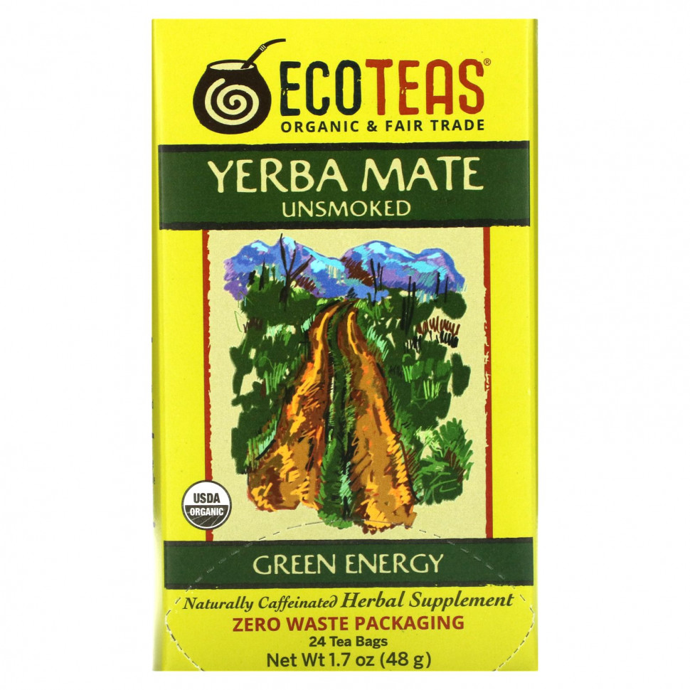 EcoTeas, Yerba Mate, ,  , 24  , 48  (1,7 )  1500