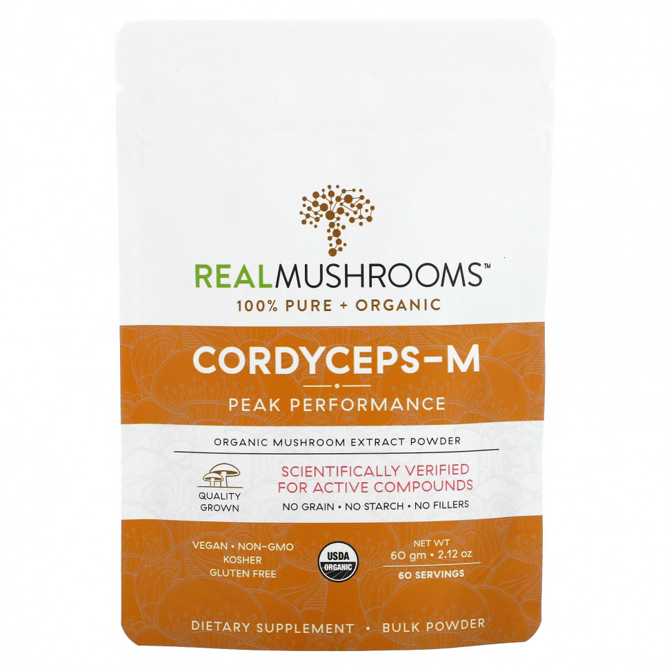 Real Mushrooms, Cordyceps-M,     , 60  (2,12 )  5000