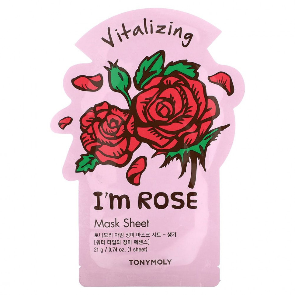 Tony Moly, I'm Rose, Vitalizing Beauty Mask,  , 1 ., 21  (0,74 )  480