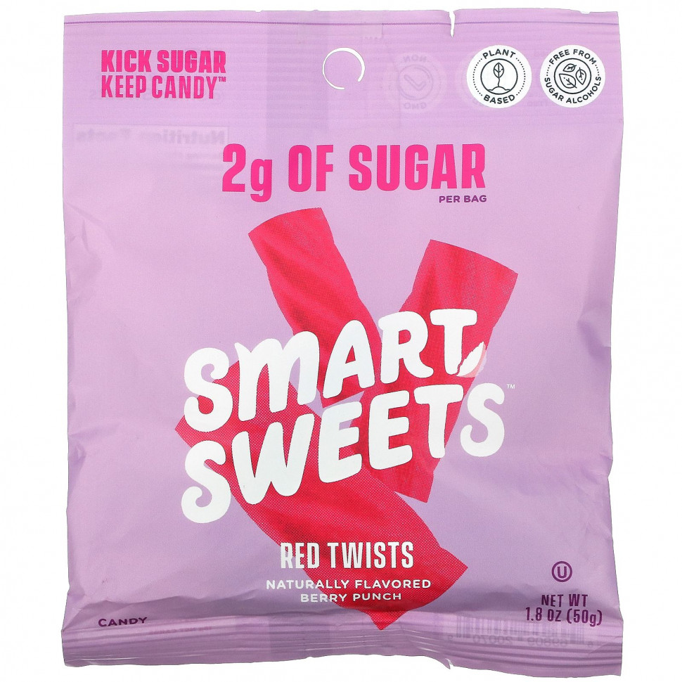 SmartSweets, Red Twists,  , 50  (1,8 )  720