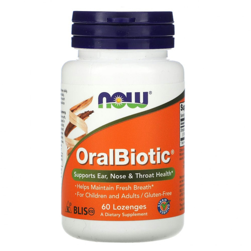 NOW Foods, OralBiotic, 60   2350