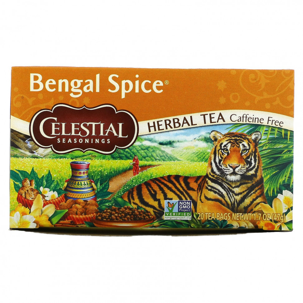 Celestial Seasonings,   Bengal Spice,  , 20  , 47  (1,7 )  1010