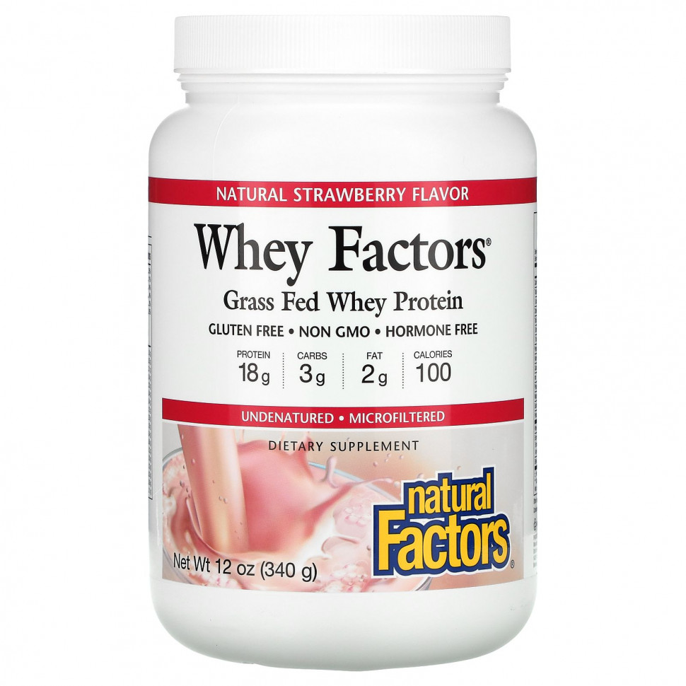 Natural Factors, Whey Factors,    ,  , 340  (12 )  4070