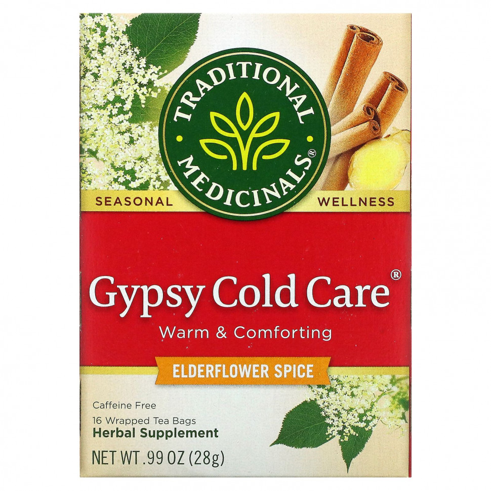 Traditional Medicinals, Gypsy Cold Care,   ,  , 16    , 28  (0,99 )  1150