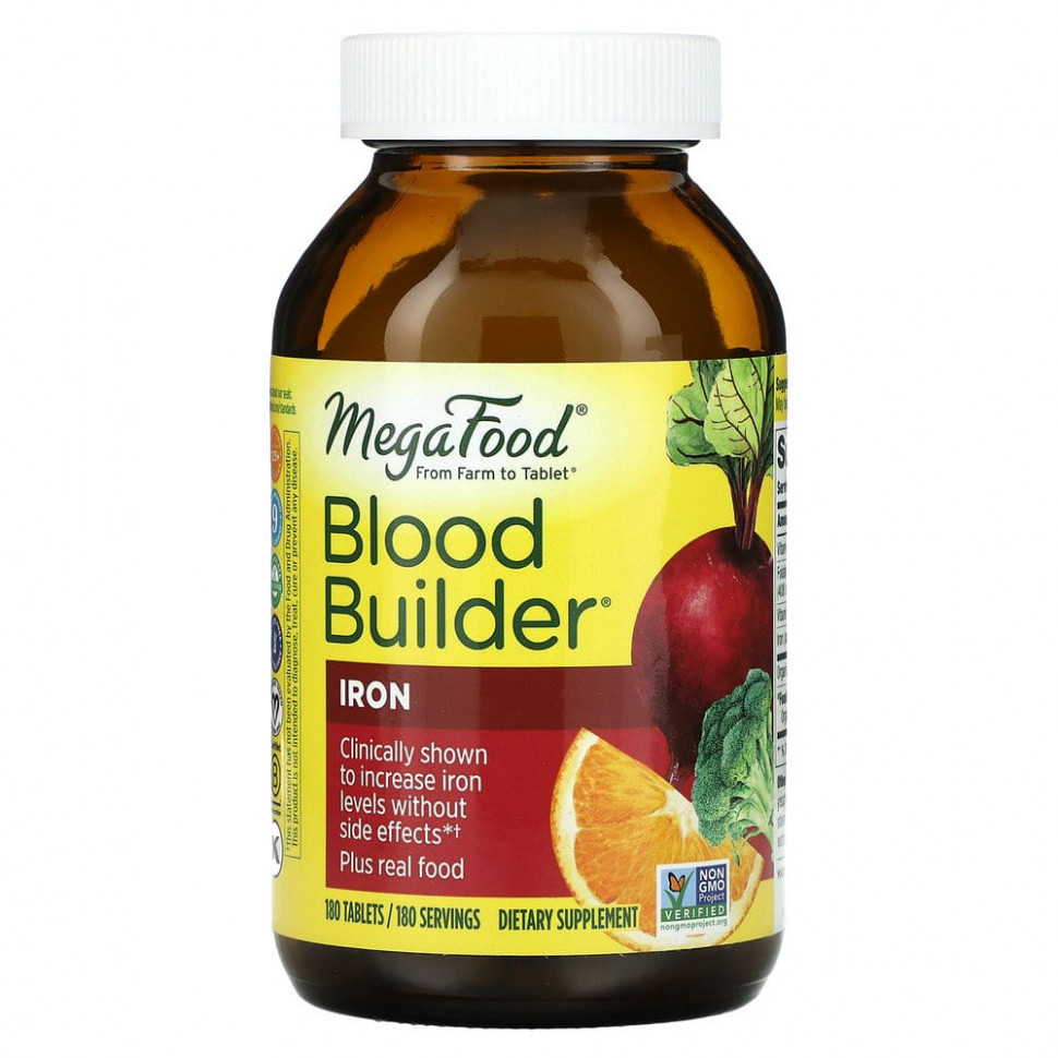 MegaFood, Blood Builder, 180   8470