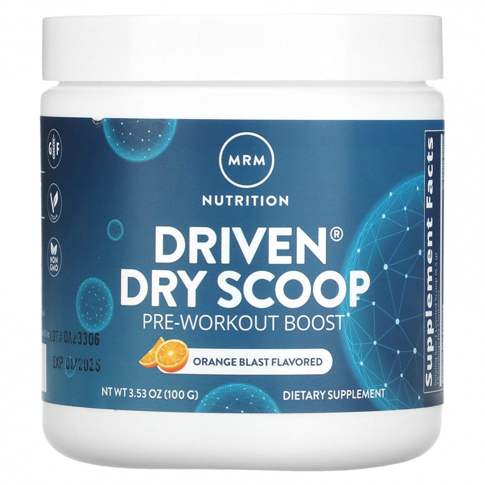 MRM Nutrition, Driven Dry Scoop,  ,  , 100  (3,53 )  2670