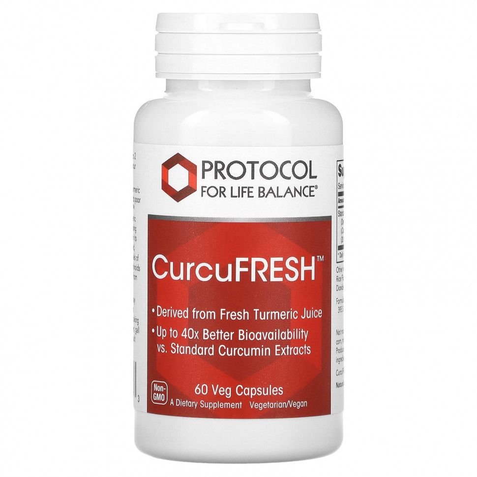 Protocol for Life Balance, CurcuFRESH`` 60    3810