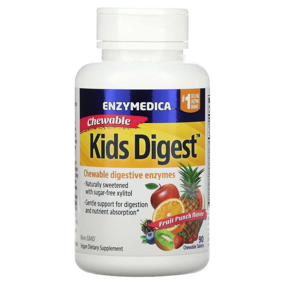  IHerb () Enzymedica, Kids Digest,   ,  , 90  , ,    3770 