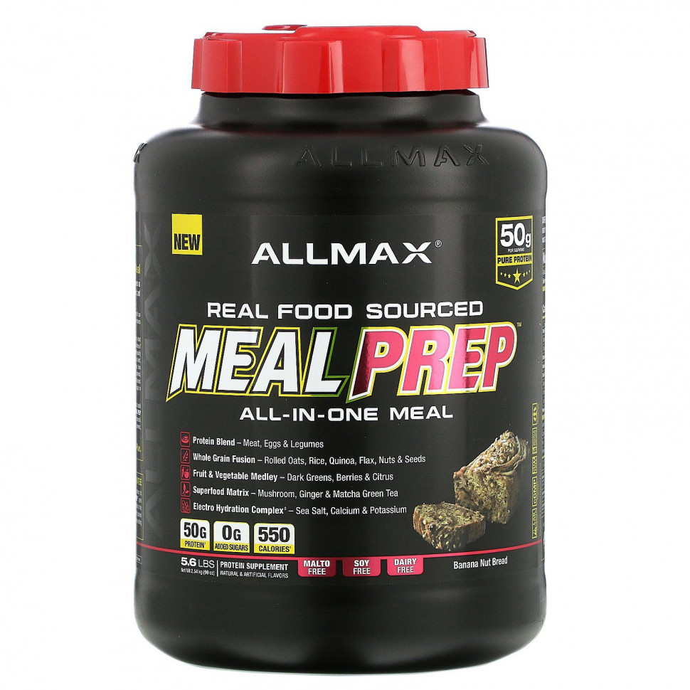 ALLMAX Nutrition, Real Food Sourced Meal Prep,  ,    , 2,54  (5,6 )  12290