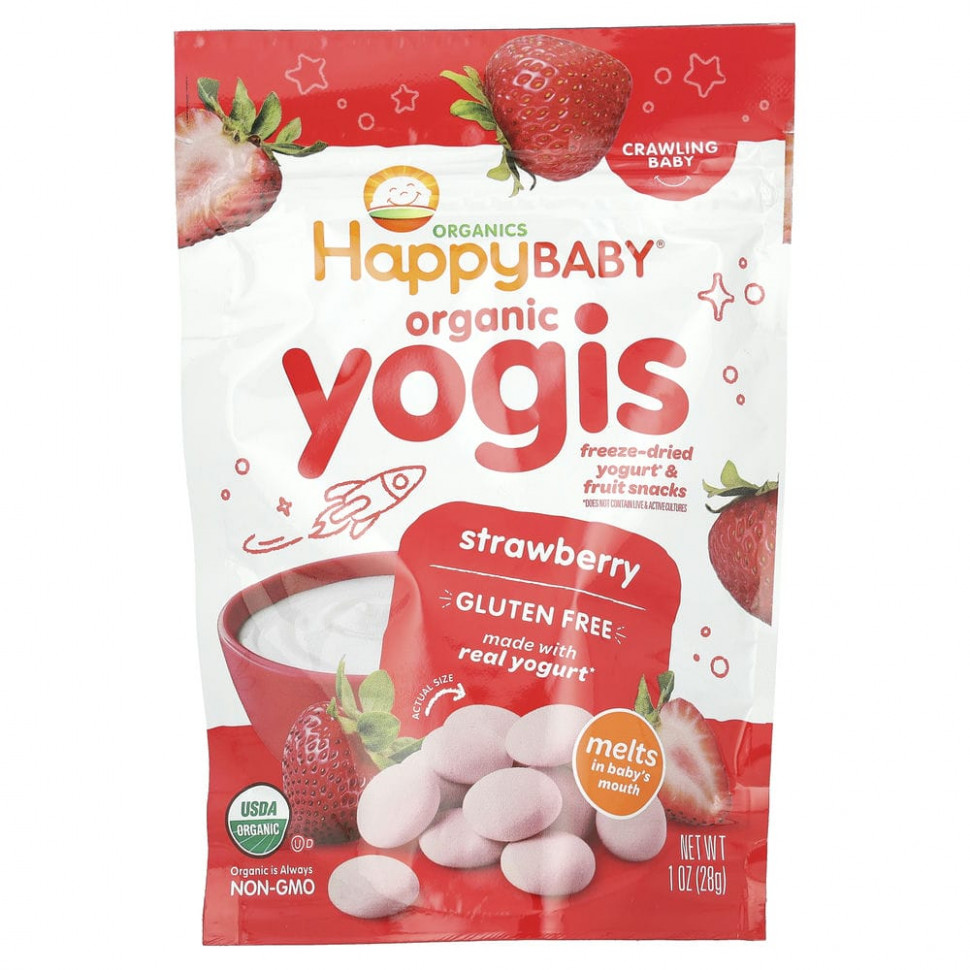 Happy Family Organics, Organic Yogis,       ,  , 28  (1 )  1150