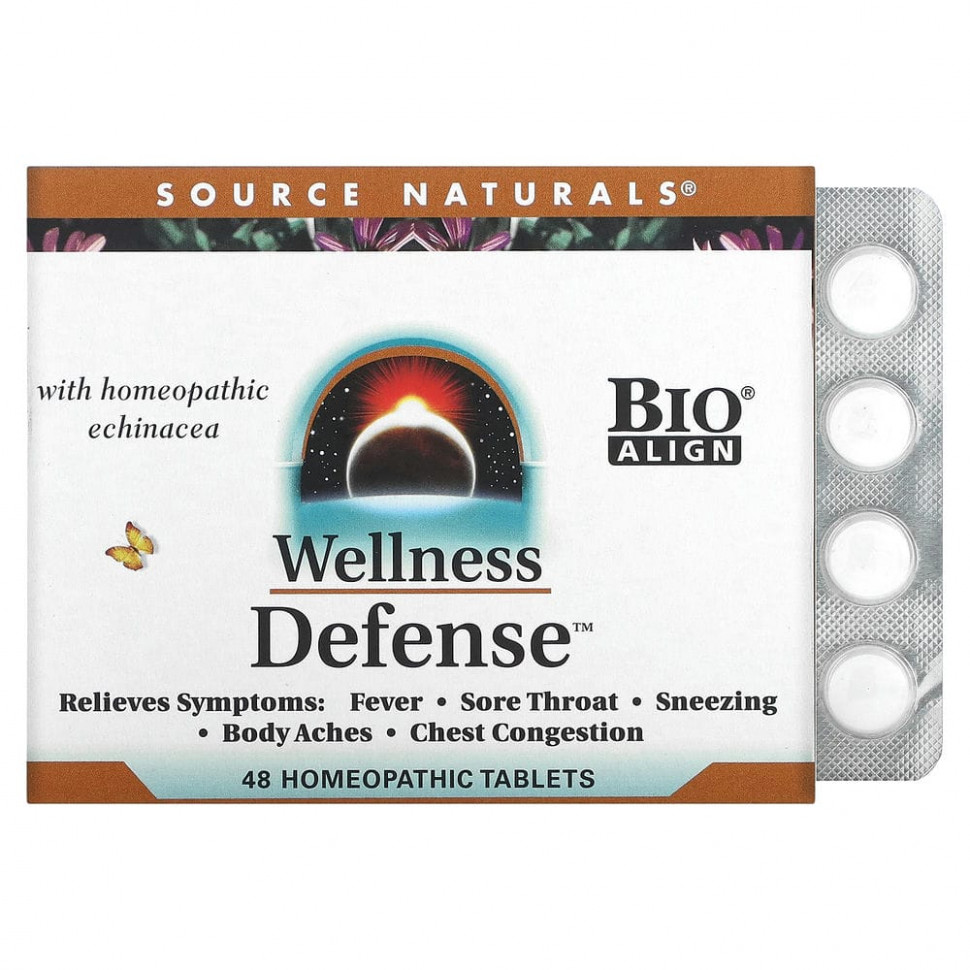 Source Naturals, Wellness Defense, 48    1390