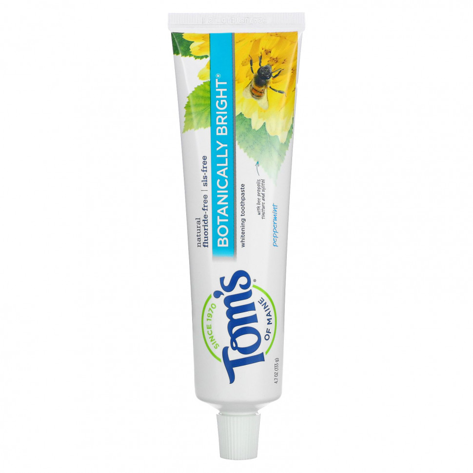 Tom's of Maine, Natural Botanically Bright Whitening Toothpaste,  ,  , 133  (4,7 )  1680