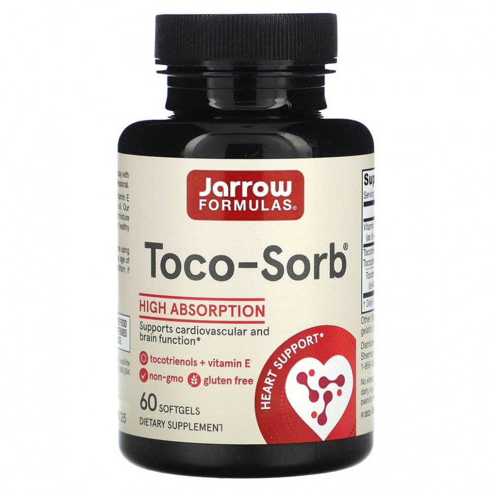 Jarrow Formulas, Toco-Sorb,     , 60    4590