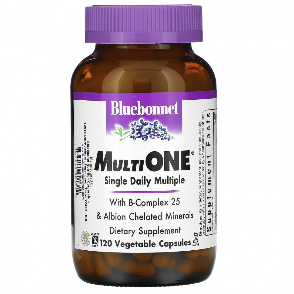 Bluebonnet Nutrition,  Multi One,   , 120    7760