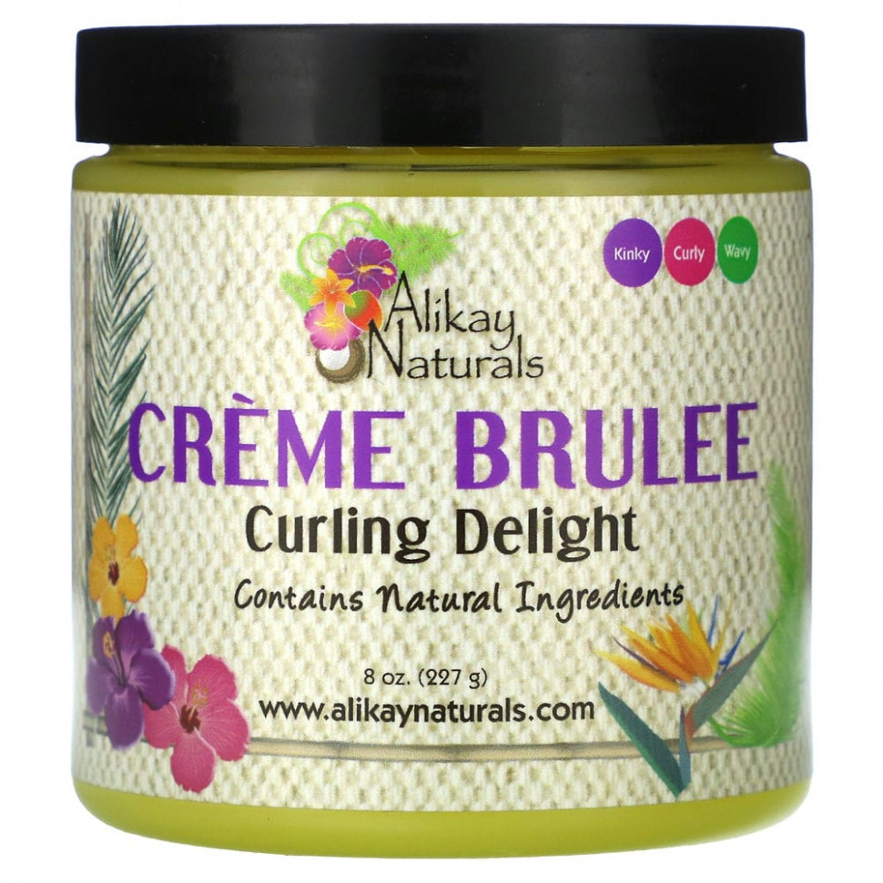 Alikay Naturals, Creme Brulee, Curling Delight, 227  (8 )  4040