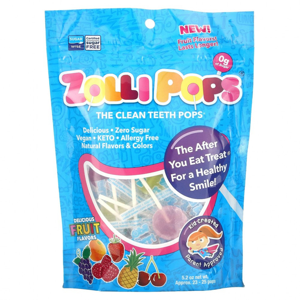 Zollipops, The Clean Teeth Pops,    , , , , , , , . 2325  ZolliPops, 147  (5,2 )  1680