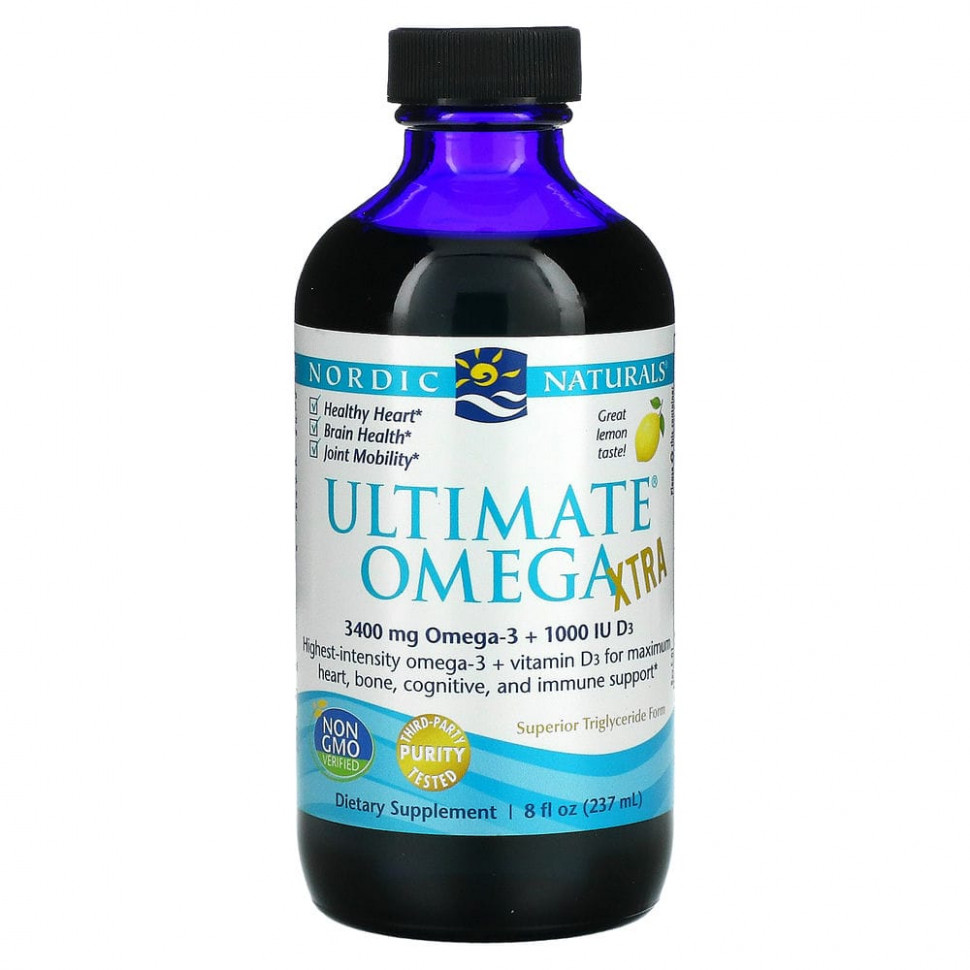 Nordic Naturals, Ultimate Omega Xtra, , 8   (237 )  12640