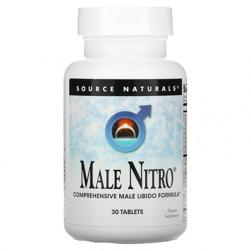 Source Naturals, Male Nitro, 30   2110