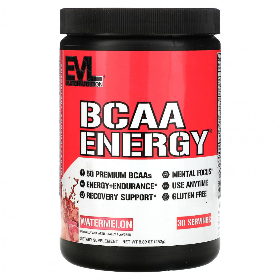 EVLution Nutrition, BCAA ENERGY, , 252  (8,89 )  3780