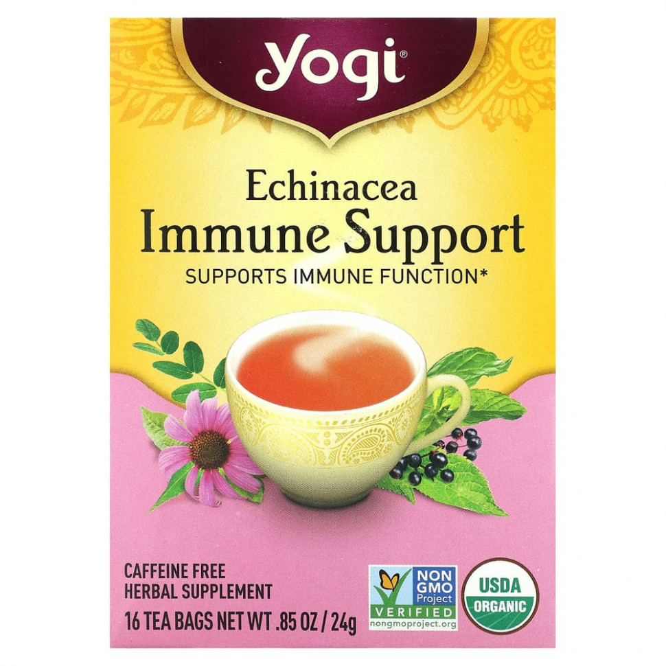 Yogi Tea, Immune Support  ,  , 16  , 24  (85 )  930