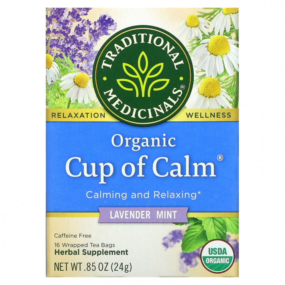 Traditional Medicinals, Organic Cup of Calm,   ,  , 16    , 24  (0,85 )  1150