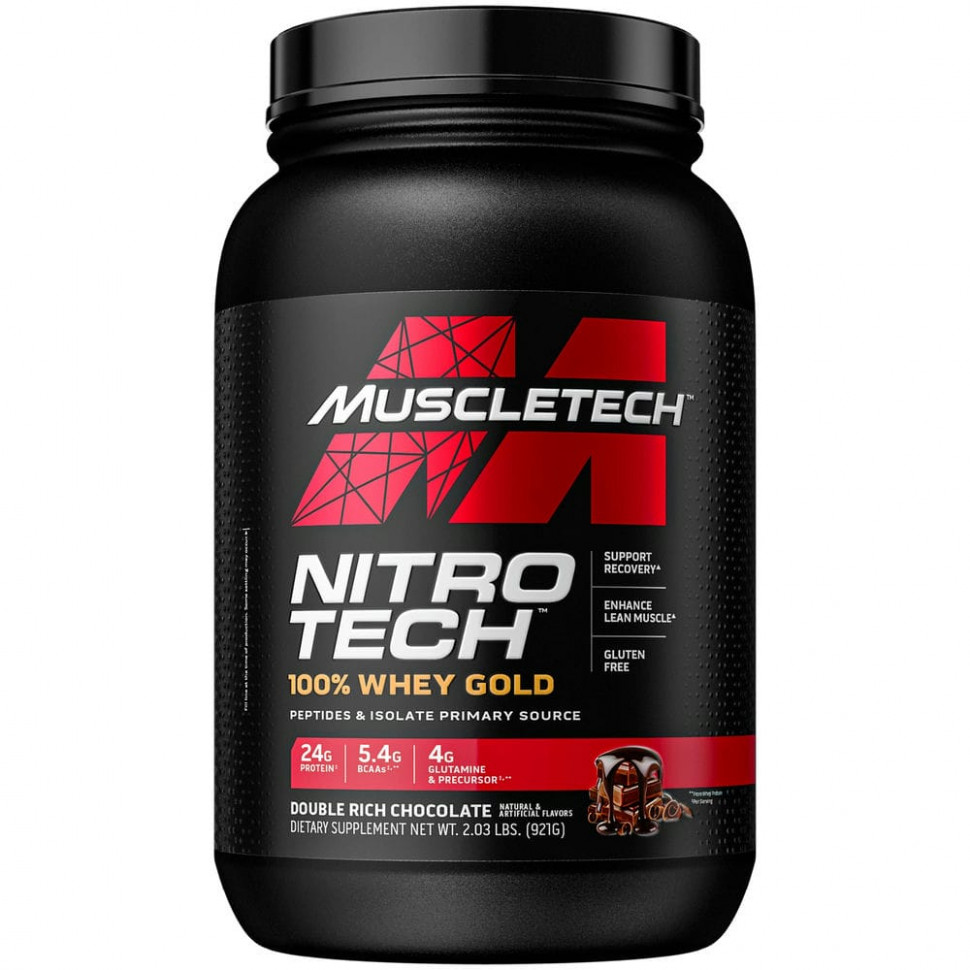 Muscletech, Performance Series, Nitro Tech, 100% Whey Gold (100% ),  , 1,02  (2,24 )  6910