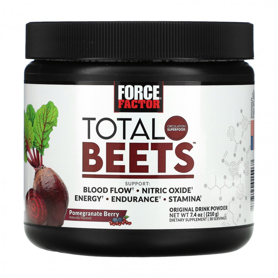 Force Factor, Total Beets,    ,    , 210  (7,4 )  3750