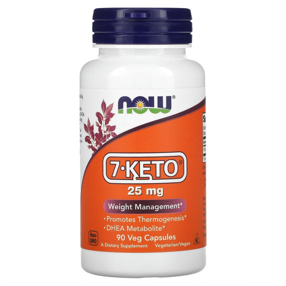 NOW Foods, 7-KETO, 25 , 90    2460