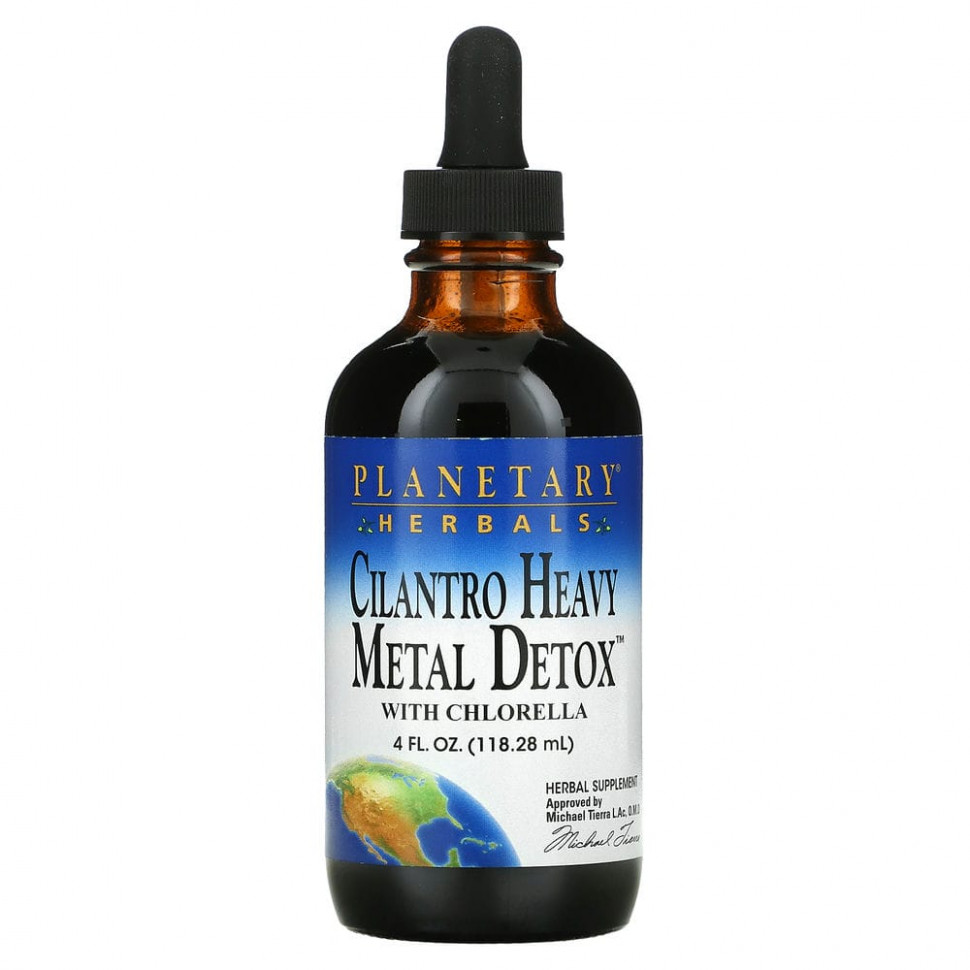 Planetary Herbals, Cilantro Heavy Metal Detox,    , 118,28  (4 . )  3990