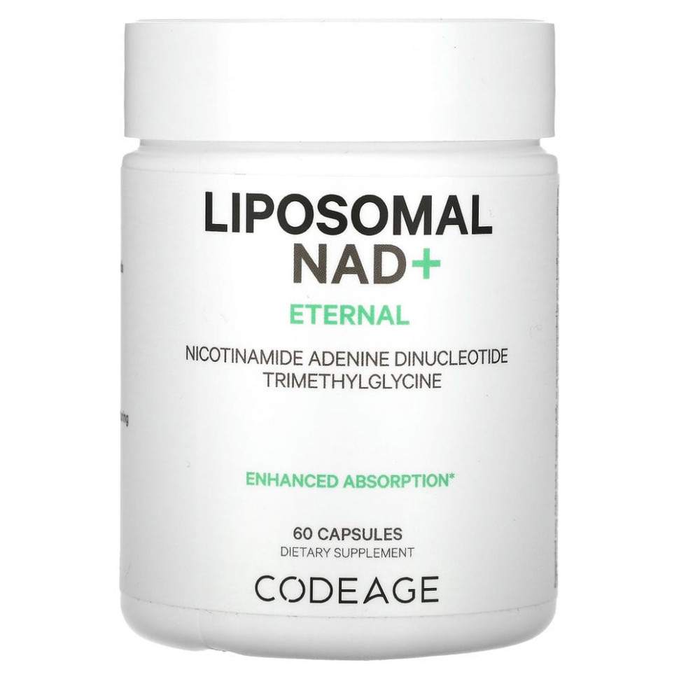  IHerb () Codeage, Liposomal NAD +, Eternal,    , 60 , ,    10670 