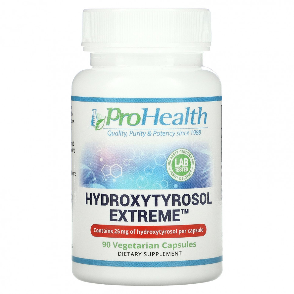 ProHealth Longevity, Hydroxytyrosol Extreme, 25 , 90    6480