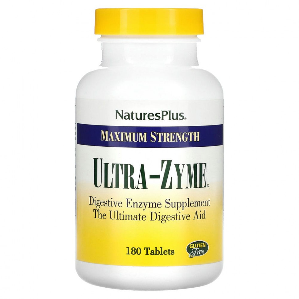 NaturesPlus, Ultra-Zyme,     , 180   5400